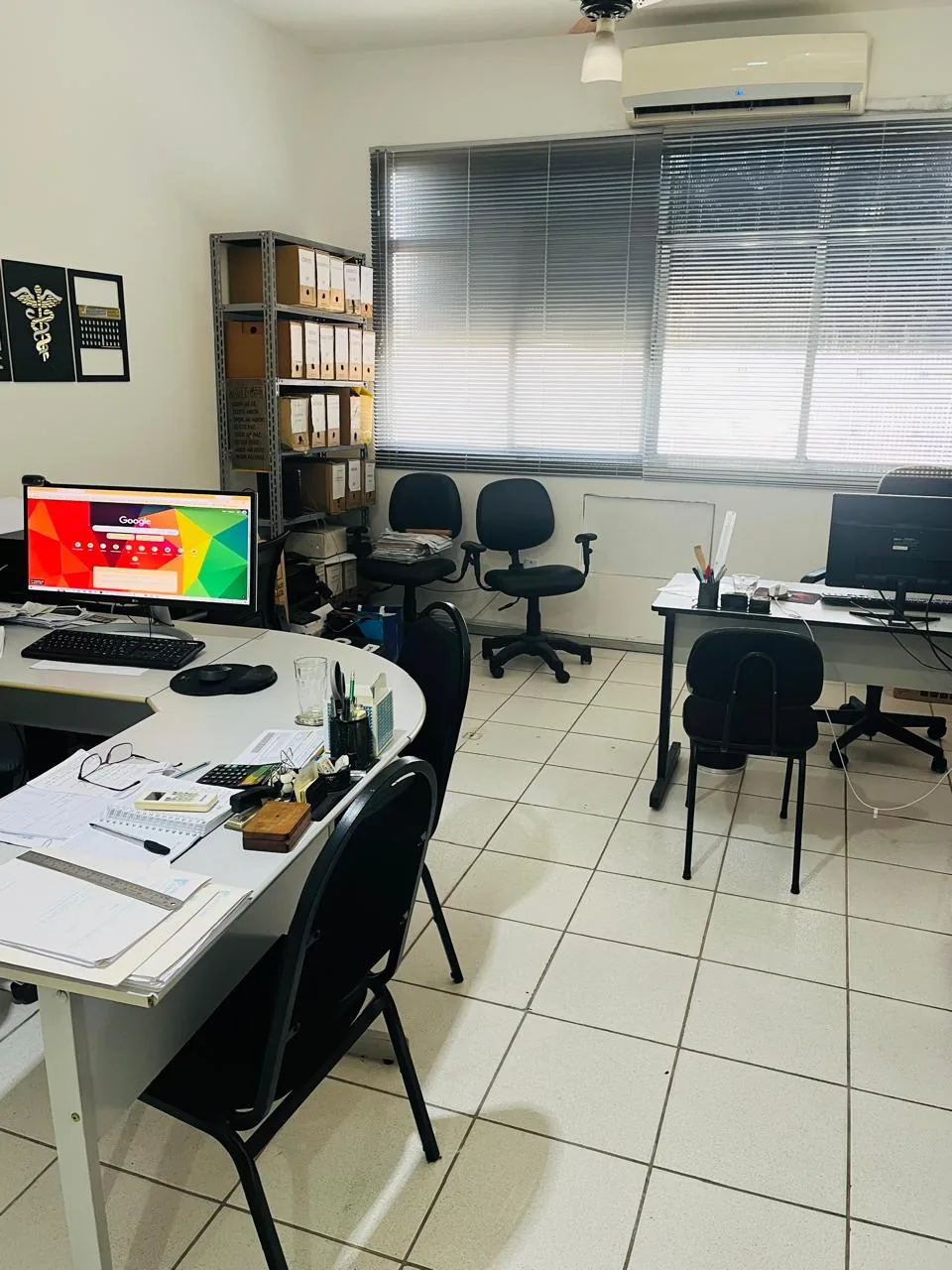 Sala de trabalho da Ramonvox Contabilidade